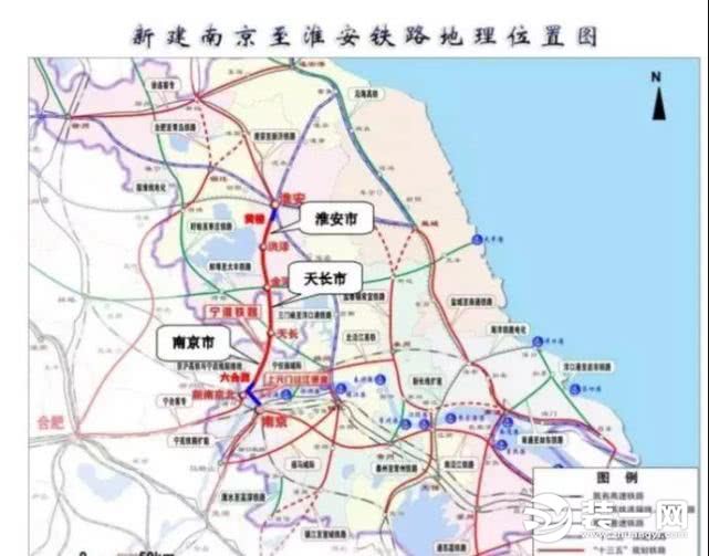 南京铁路示意图