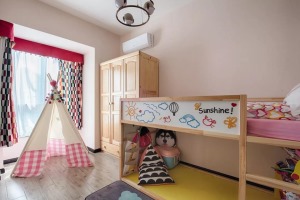 简约工业风装修设计之儿童房