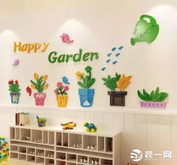 幼儿园墙面彩绘效果图