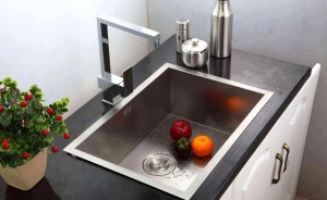 厨房水槽安装效果图