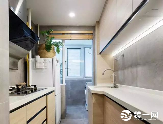 47平米小公寓装修厨房效果图