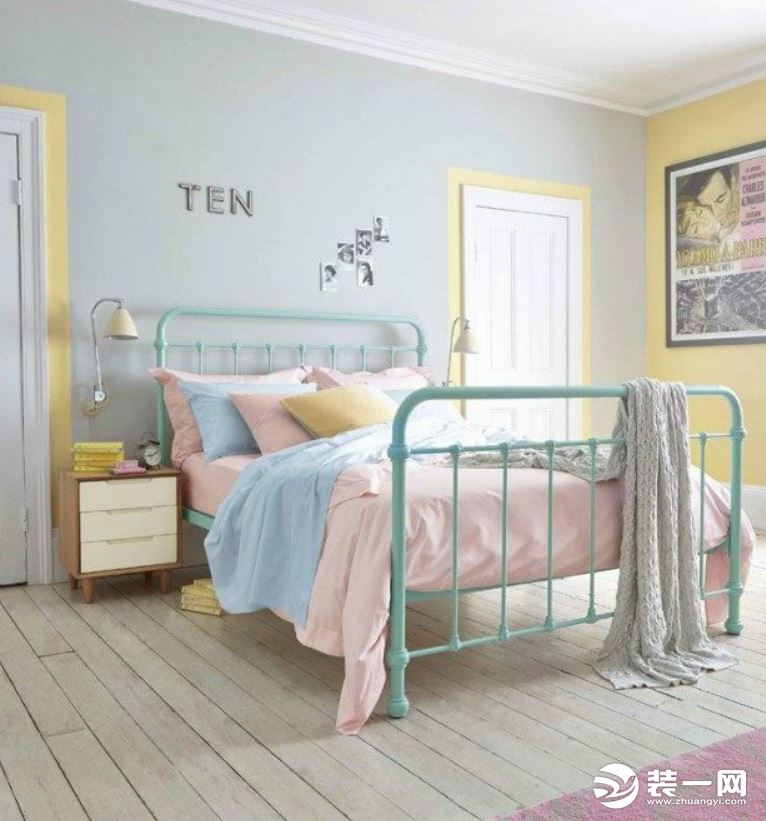 卧室颜色搭配效果图片