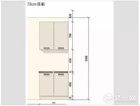 橱柜吊柜高度