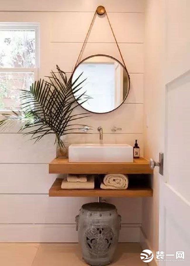 浴室镜子怎么搭配