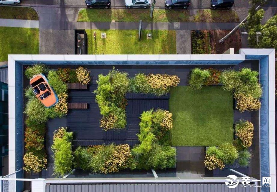 屋顶花园效果图