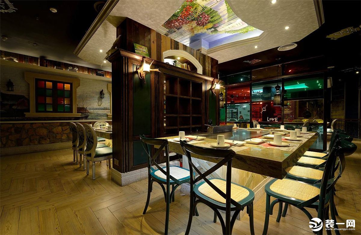 上海烧烤店装修设计