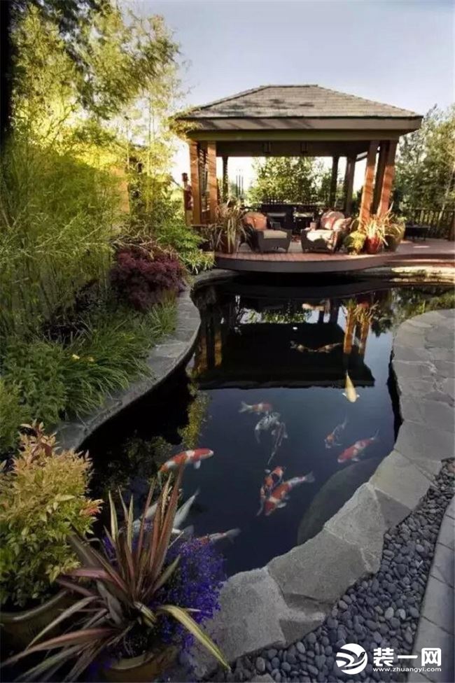 庭院水景观设计图片