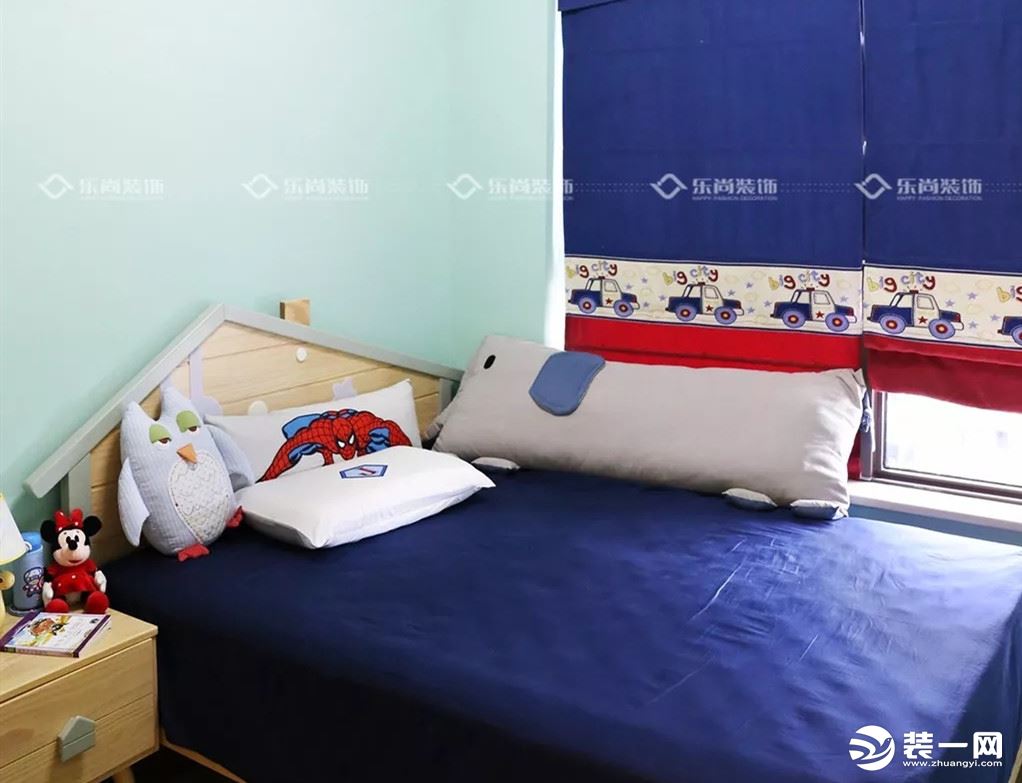 重庆乐尚装饰金香林240平米美式风格儿童房效果图