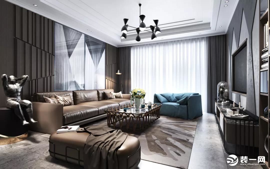 现代客厅装修 客厅沙发装修设计效果图
