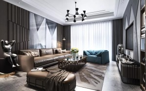 现代客厅装修 客厅沙发装修设计效果图