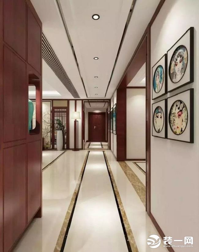 新中式走廊装修图
