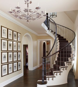 室内楼梯设计效果图