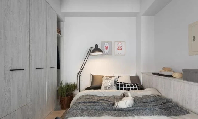 单身小公寓卧室装修图