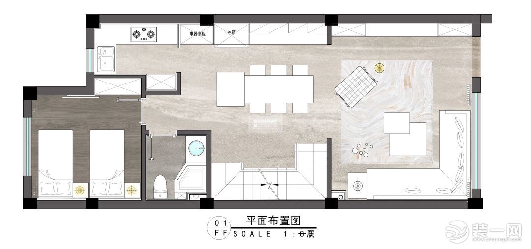 上海申远空间设计装修案例图