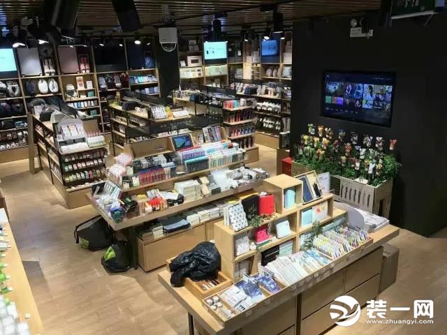 文具店货架布局效果图