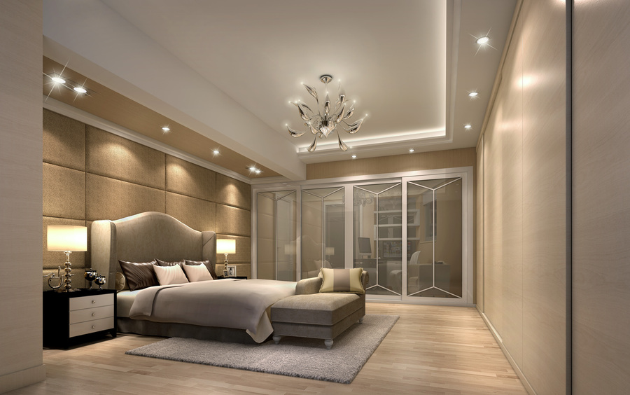深圳高登装饰设计现代简约风卧室装修效果图