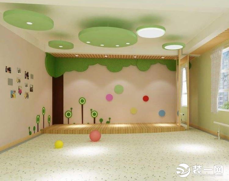 幼儿园塑胶地板效果图