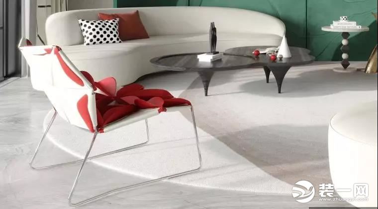 客厅地毯与沙发搭配图