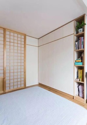 日式迷你小家实木风装修设计效果图