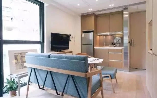 loft公寓设计厨房装修效果图