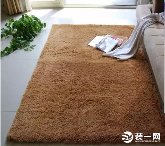 棕色耐胀地毯