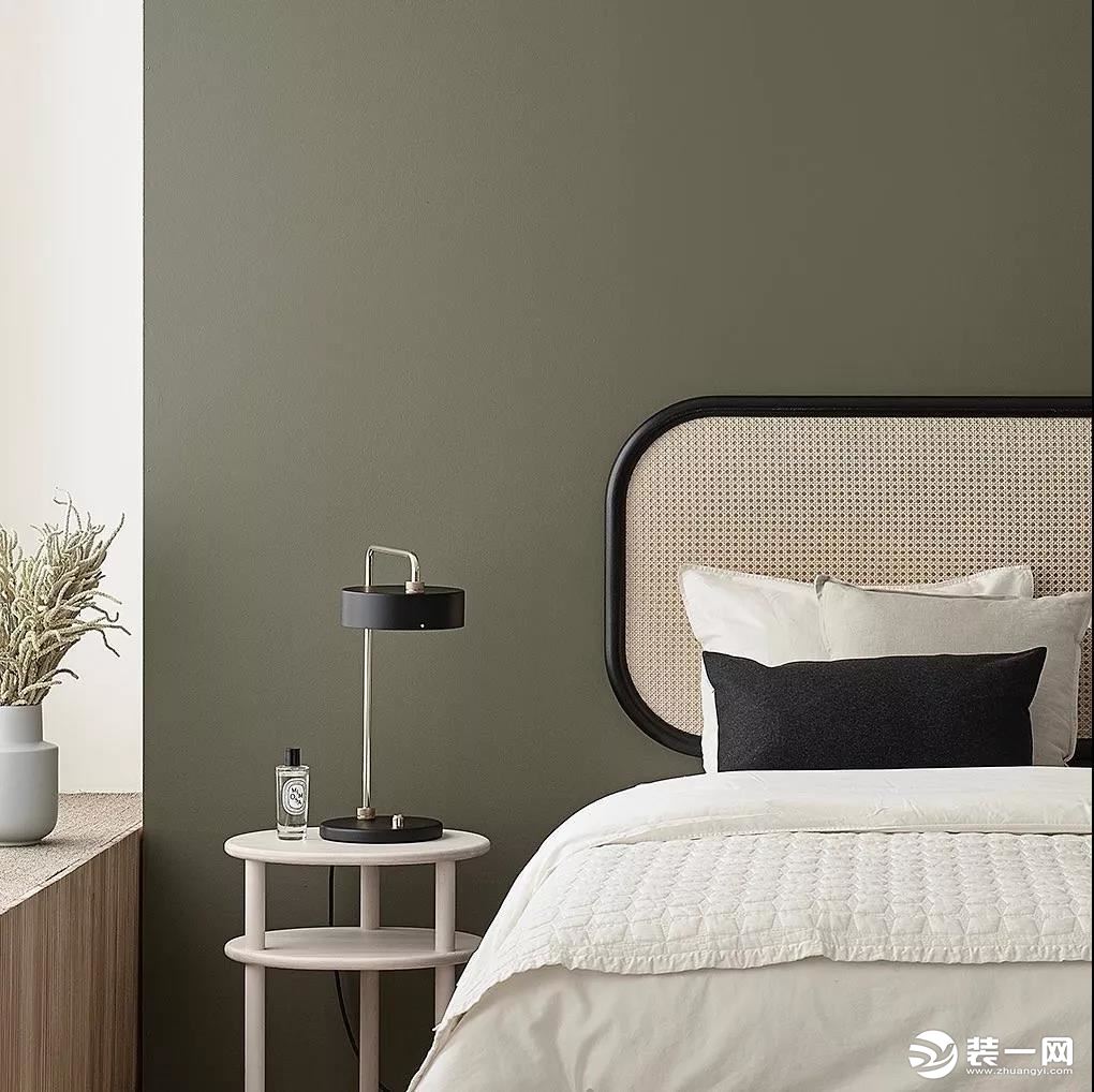 绿色卧室装修设计效果图