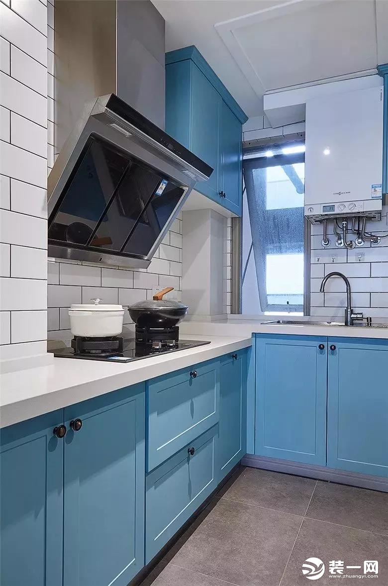 厨房装修设计 厨房设计配色效果图