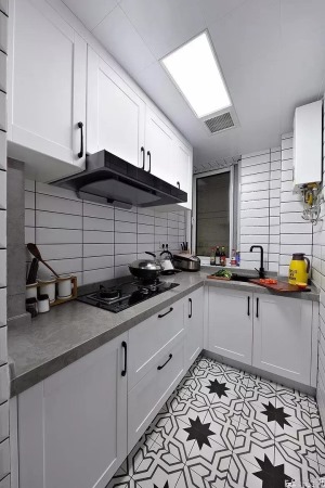 厨房装修设计 厨房设计配色效果图
