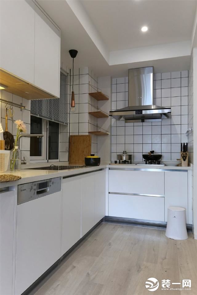 北欧风格二居室厨房设计效果图