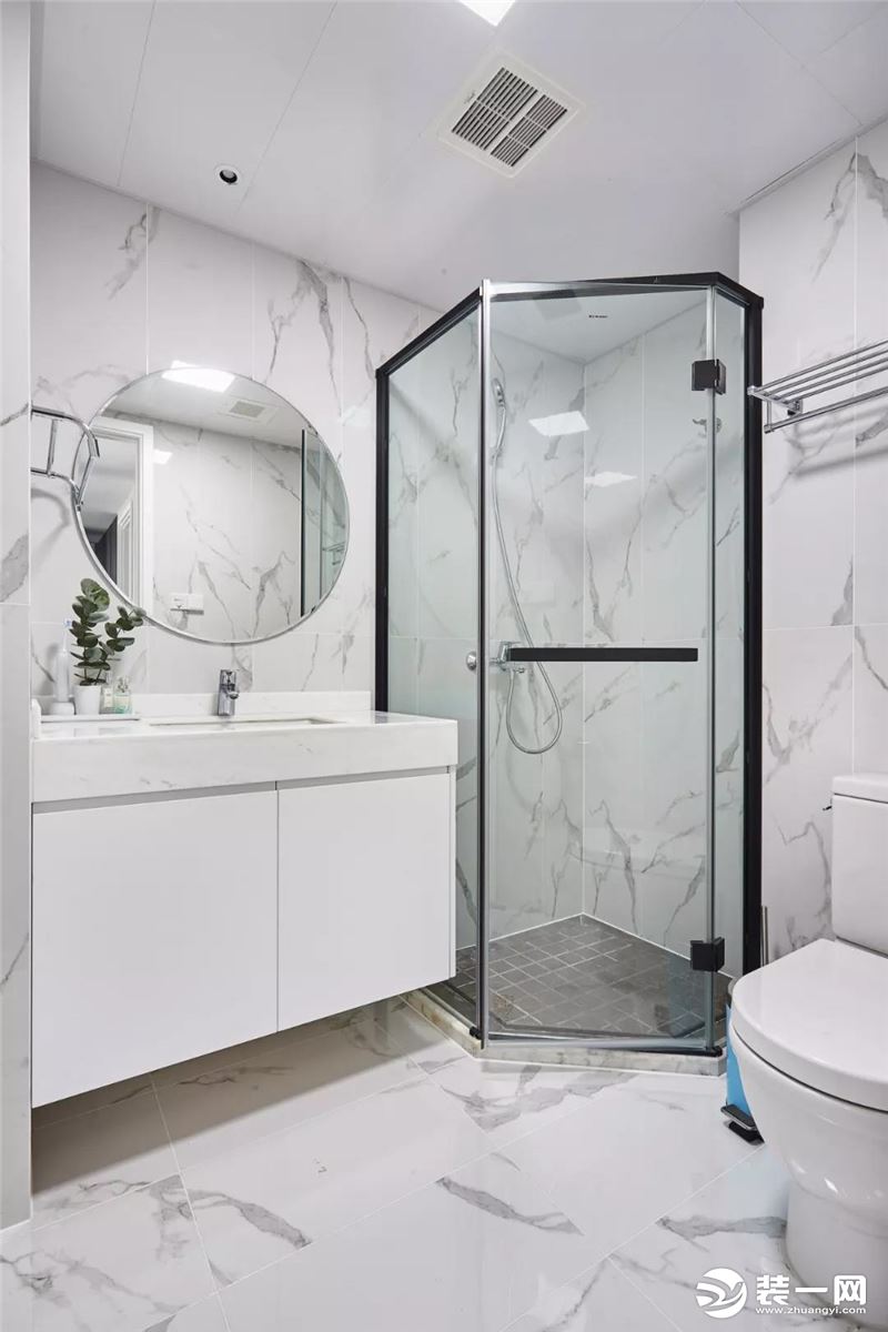 浴室干湿分离设计效果图