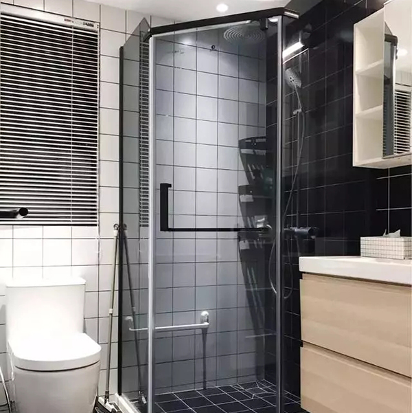 玻璃淋浴房干湿分离装修效果图