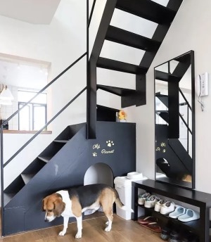 家居小户型楼梯创意设计效果图