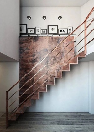 家居小户型楼梯创意设计效果图