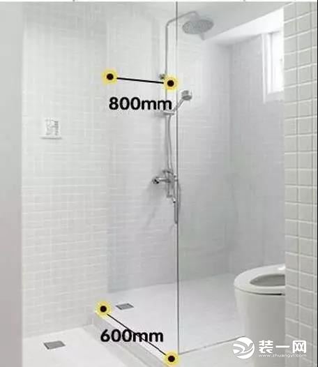 卫生间尺寸图
