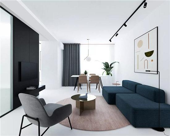 现代简约沙发组合形式设计效果图