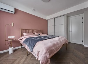 小居室卧室地板颜色搭配设计效果图