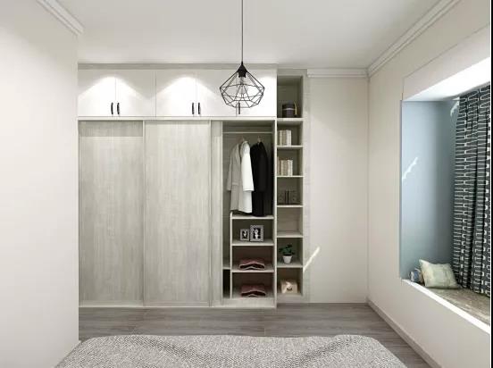 居室空间设计卧室衣柜扩容效果图