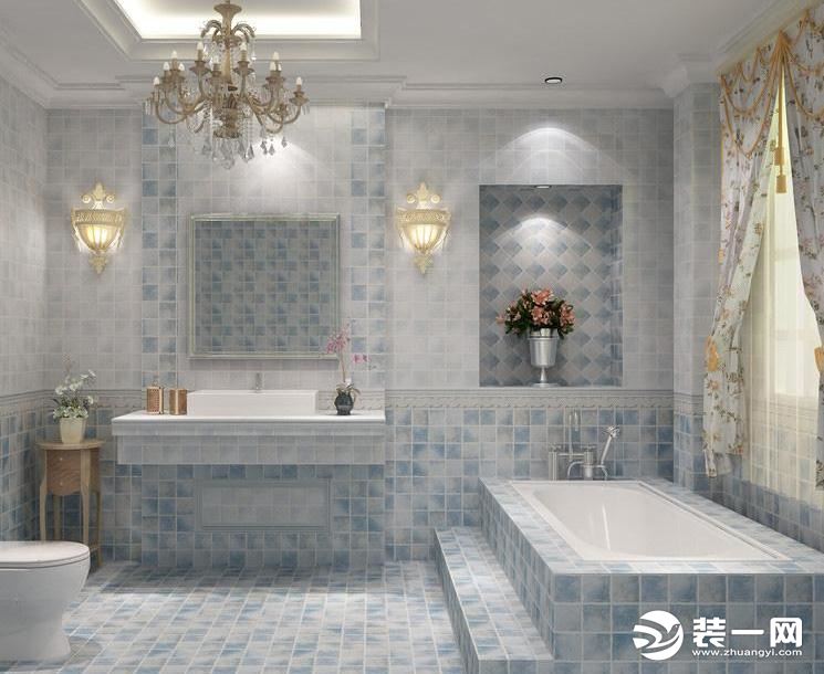浴室地砖效果图