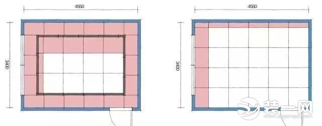 对比示意图