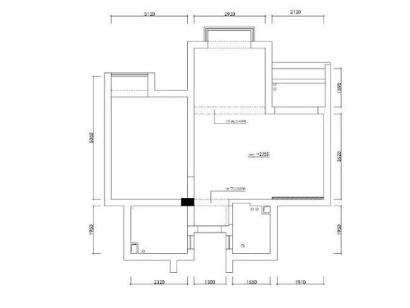 简约新中式风格户型图