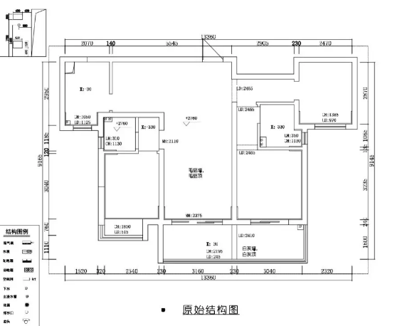 原始結(jié)構(gòu)圖