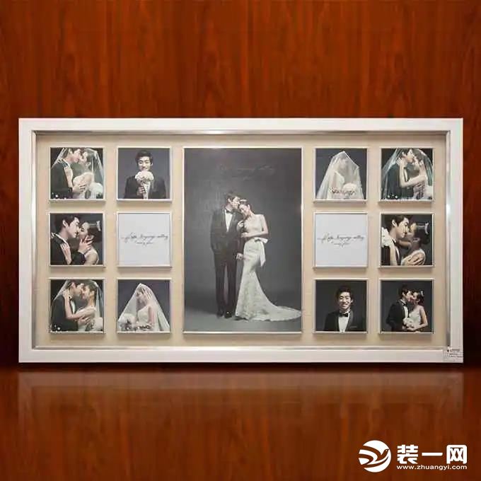 婚纱照照片墙设计效果图