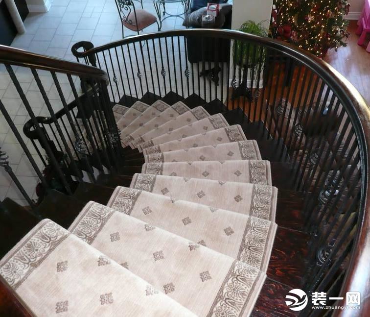 楼梯地毯效果图