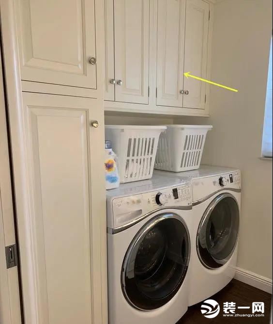洗衣机吊柜设计效果图