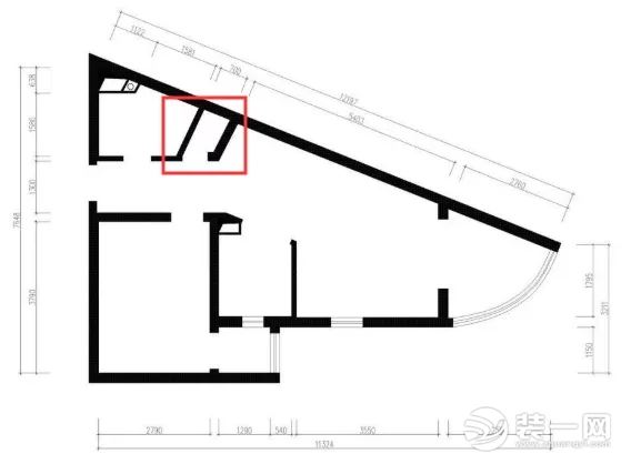 奇葩户型图