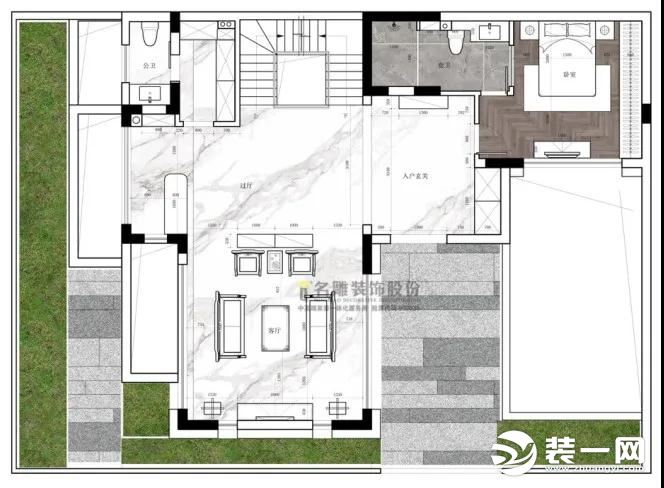 别墅户型装修效果图