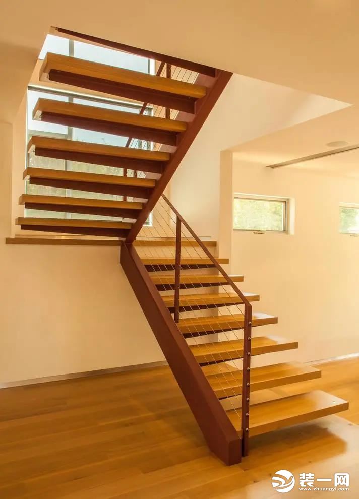 木材楼梯设计效果图