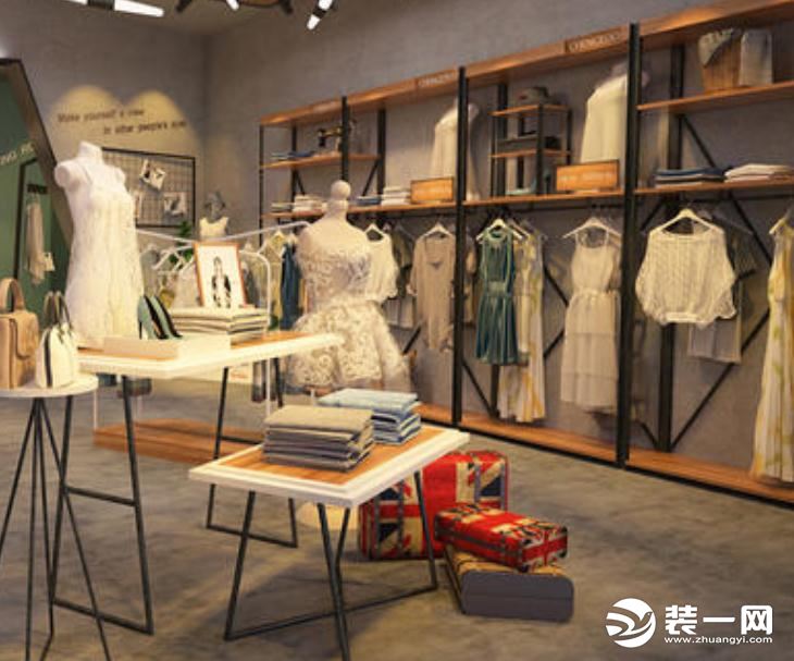 服装店设计效果图