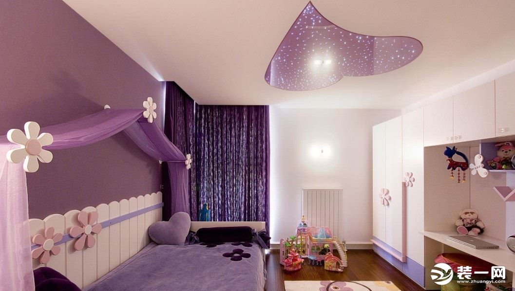 淡紫色室内设计