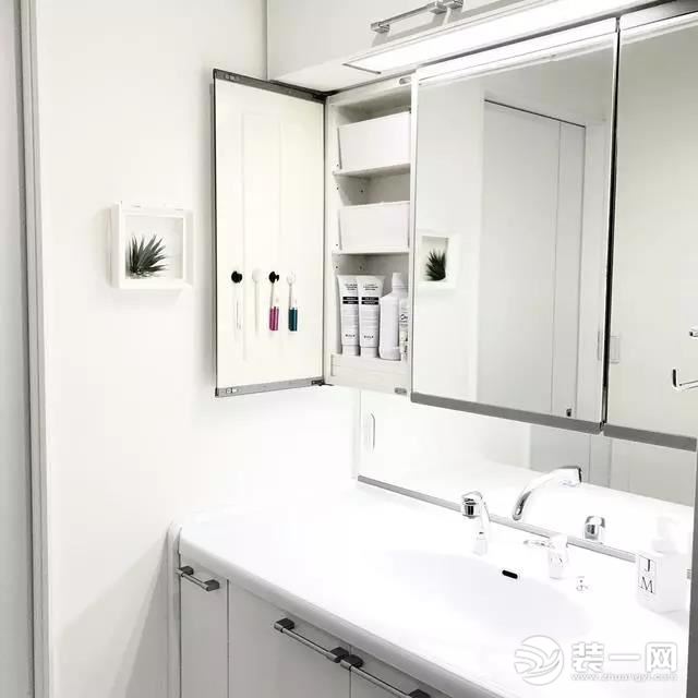温州装修网浴室柜收纳技巧